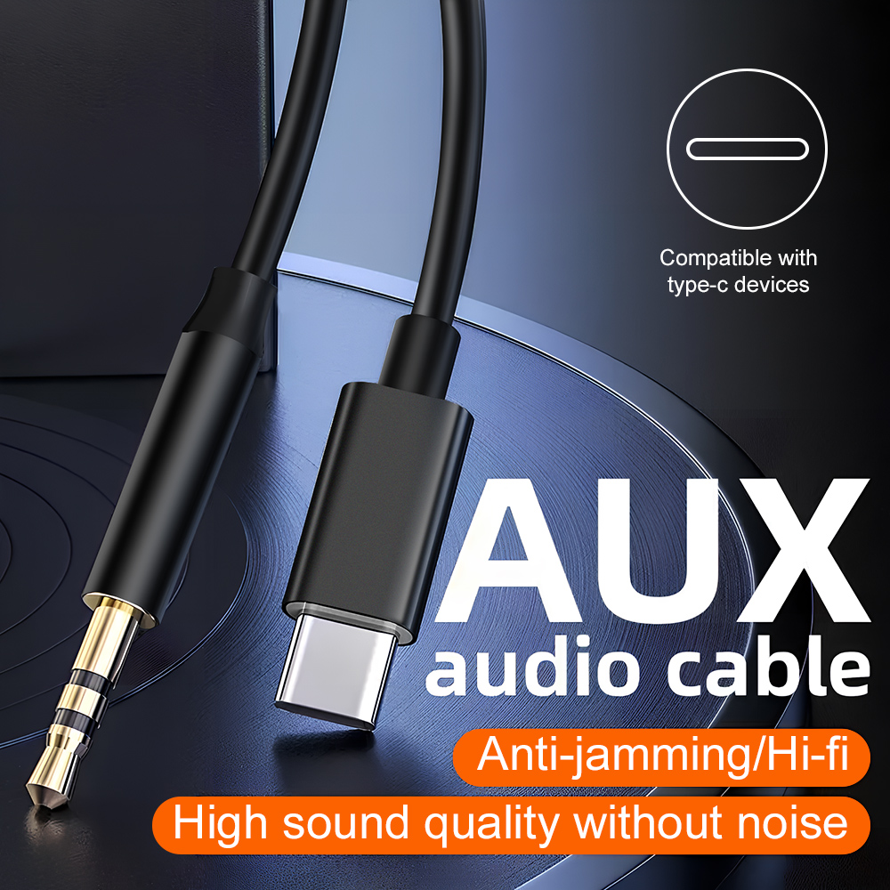 Gaming Console Car - Type-C to 3.5mm AUX Audio Cable
