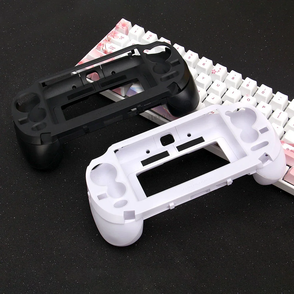 Console Gaming Hand - Black White Frosted Hand Grip Joypad