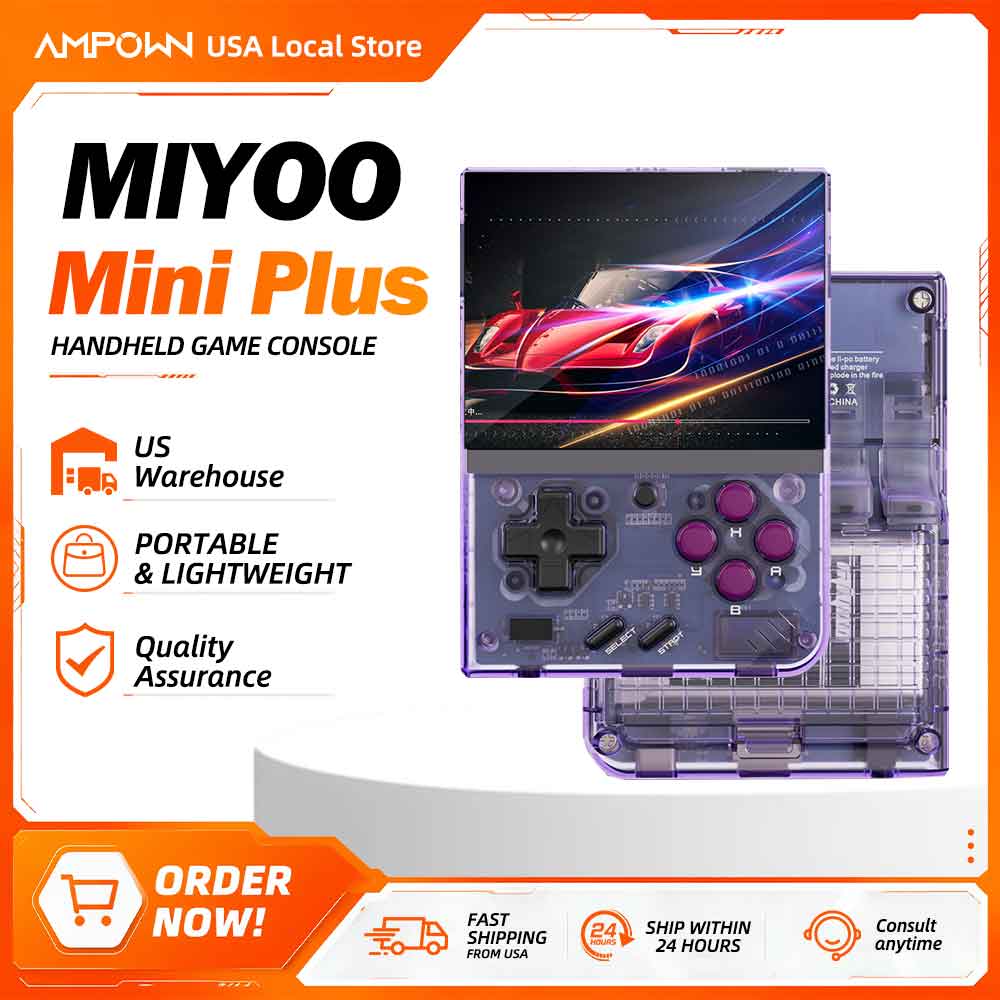 Gaming Console Deals - Miyoo Mini+ Retro Handheld Game Console