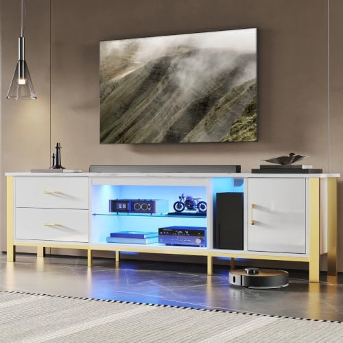 Gaming Console Tv Stand - TV Stand for 75/80/85 inch TVs,
