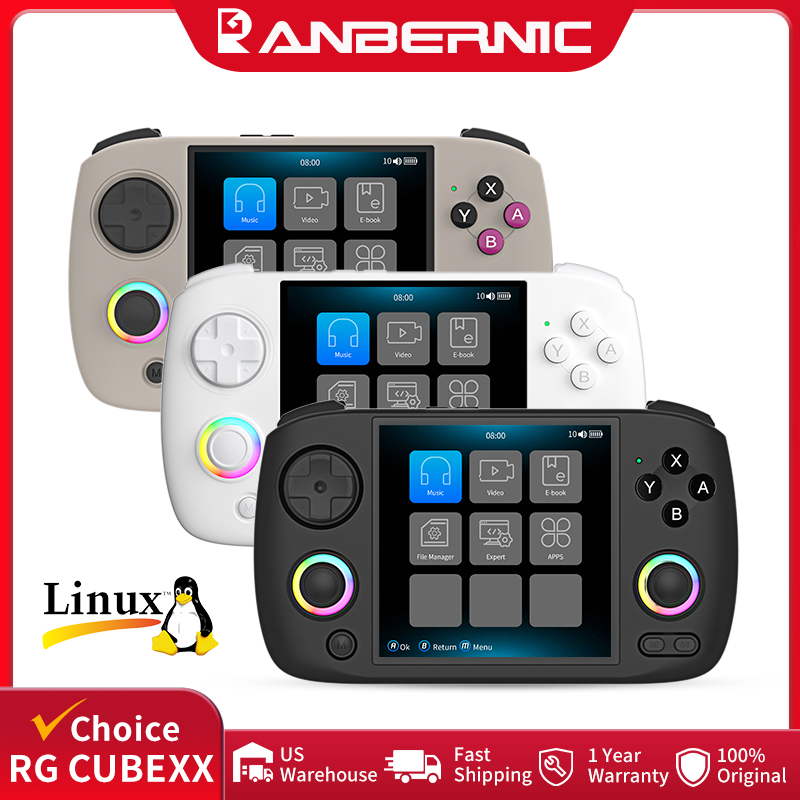 Gaming Console Deals - ANBERNIC RG CubeXX Handheld Games Console