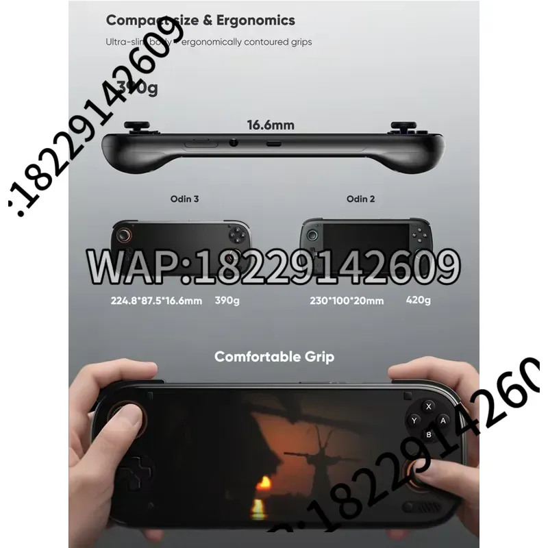 AYN Odin 3 Gaming Console Hand - đánh giá và giá Gaming Console With