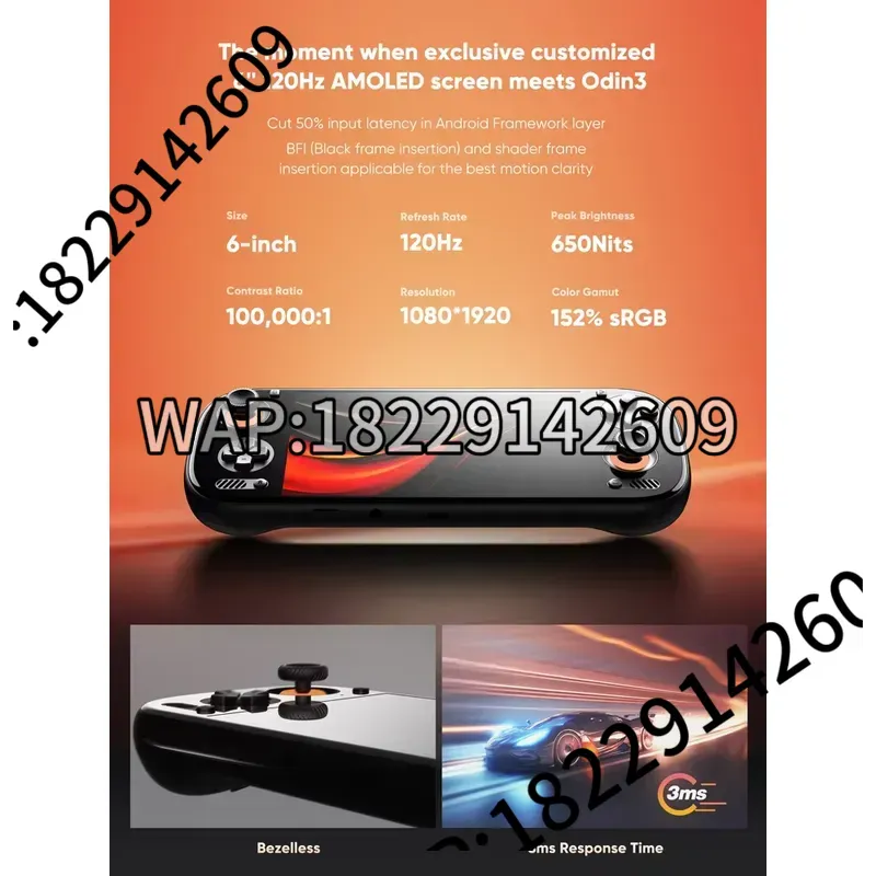 AYN Odin 3 Gaming Console Hand - đánh giá và giá Gaming Console With