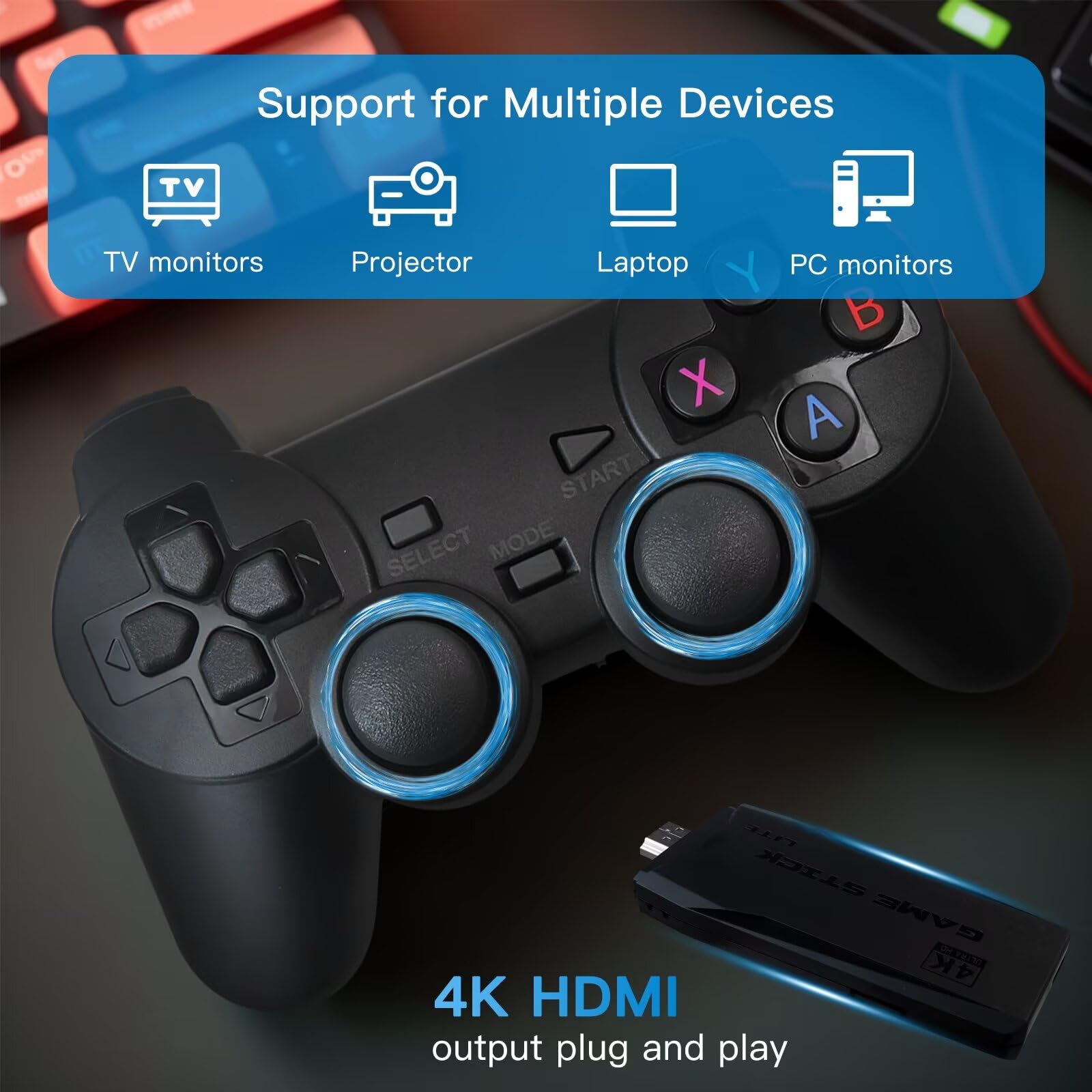 Retro Video Game Console 4K Ga - đánh giá và giá Gaming Console Tv Stand