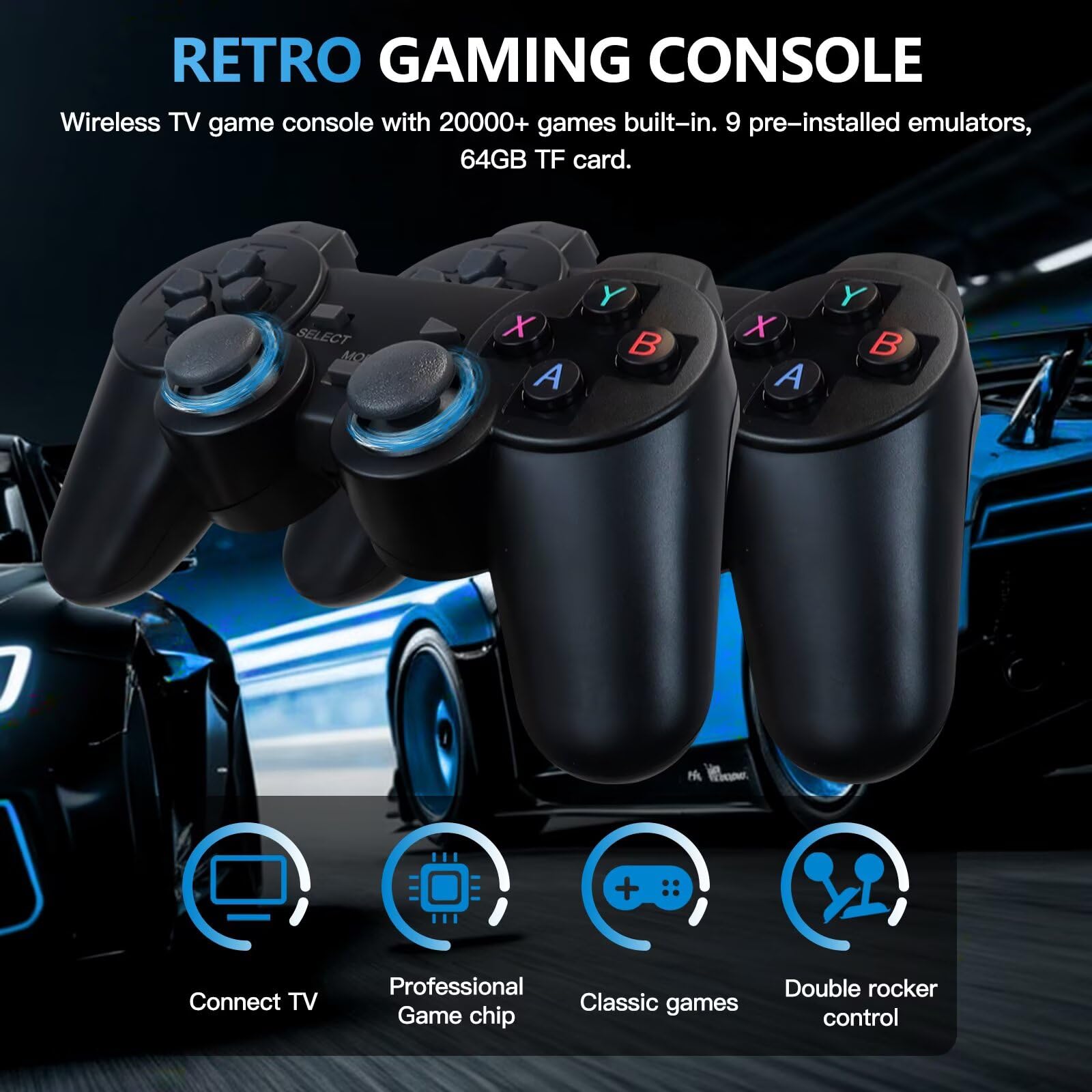 Retro Video Game Console 4K Ga - đánh giá và giá Gaming Console Tv Stand