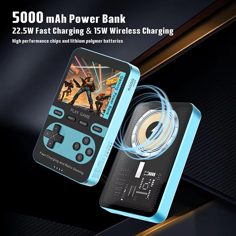 New 5000mah Magnetic Wireless  - đánh giá và giá Gaming Console Power Bank