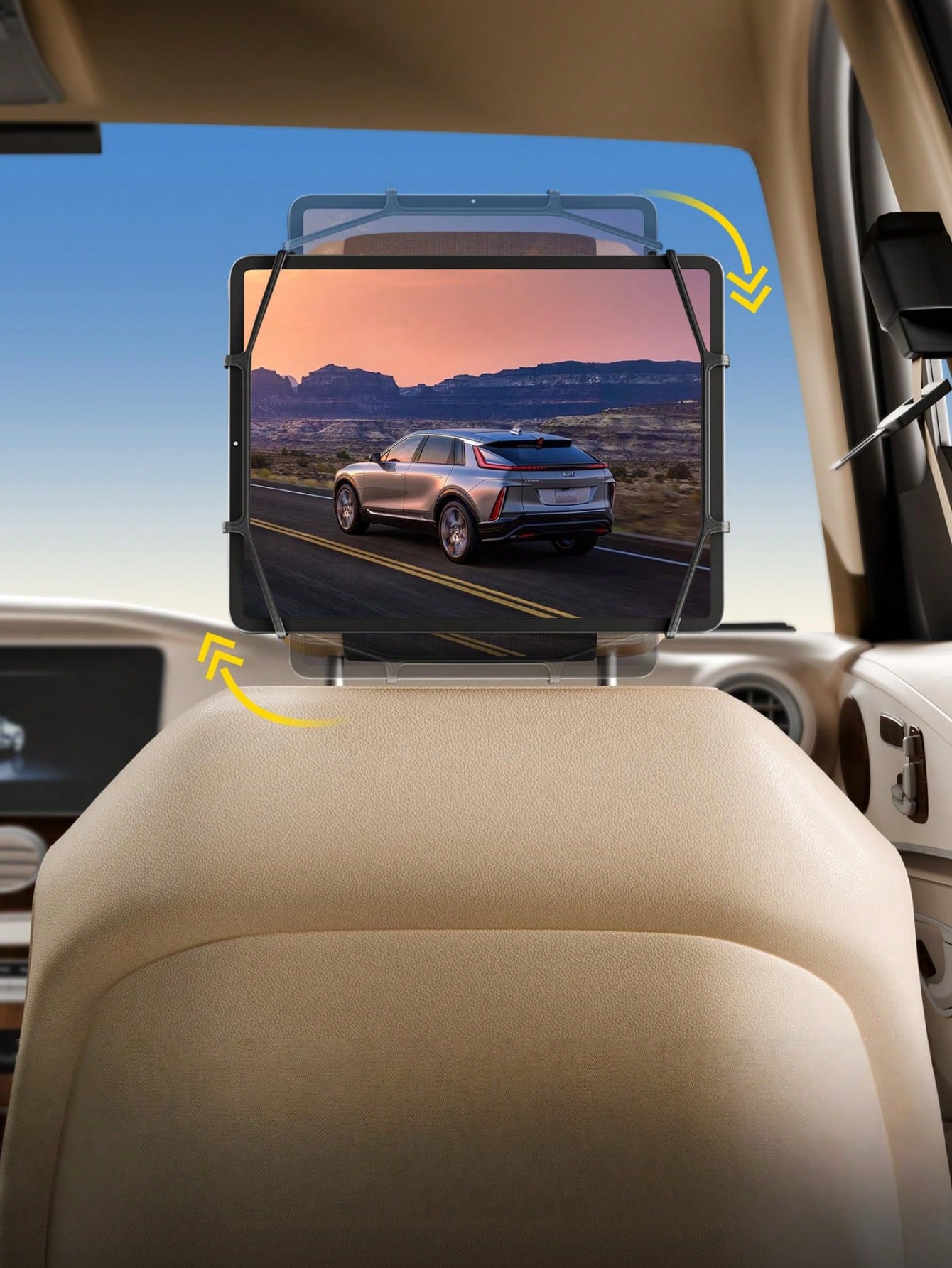 Car Headrest Tablet Holder – 3 - đánh giá và giá Gaming Console Ipad