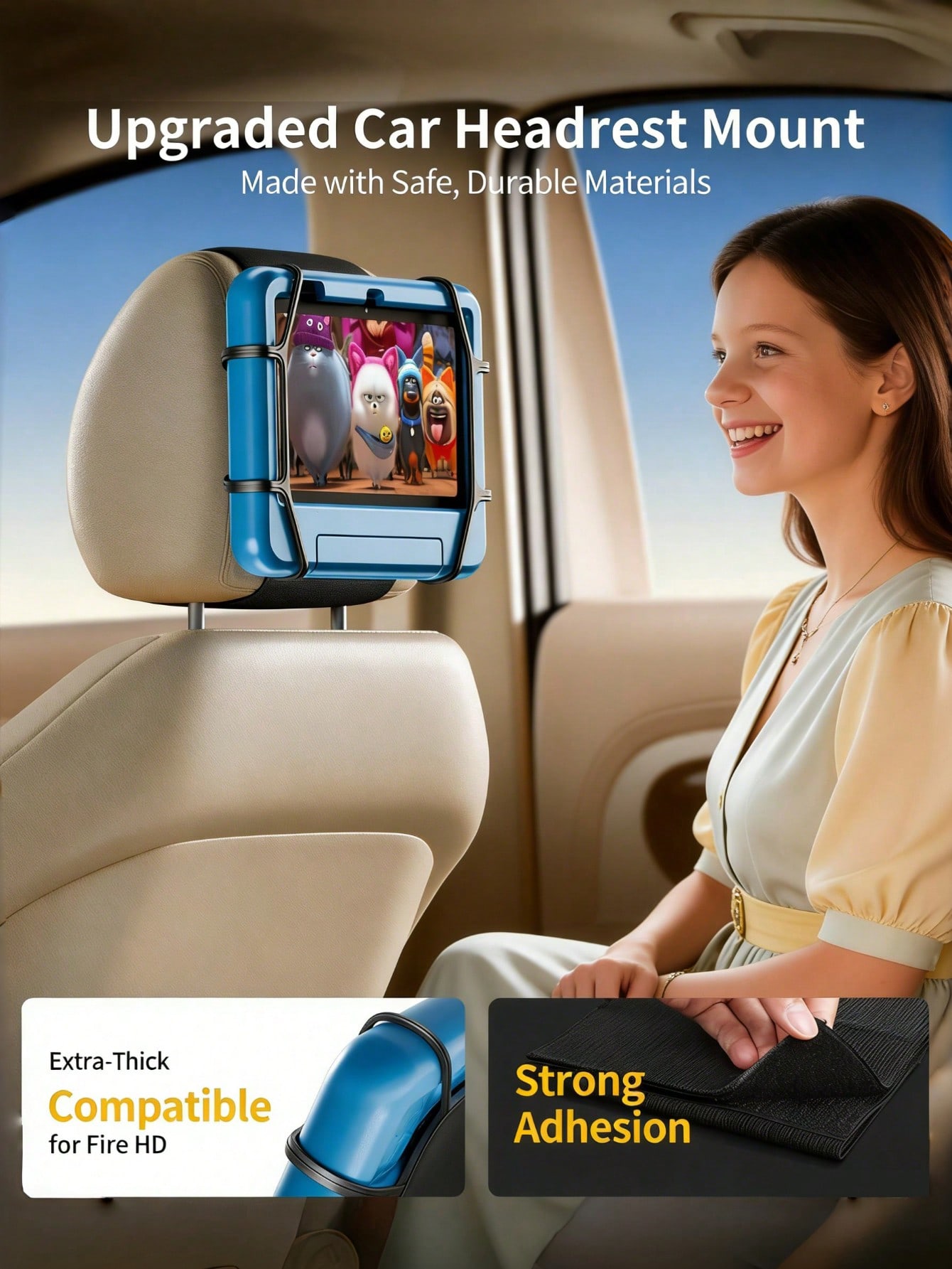 Car Headrest Tablet Holder – 3 - đánh giá và giá Gaming Console Ipad