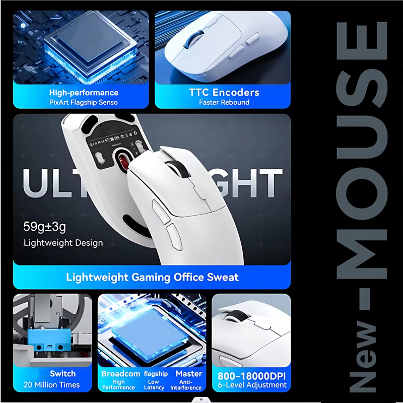 M348 2.4G Wireless Mouse Recha - đánh giá và giá Gaming Console Ipad