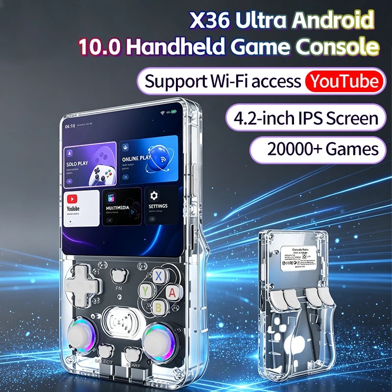 X36Ultra Retro Handheld Consol - đánh giá và giá Handheld Gaming Console Youtube