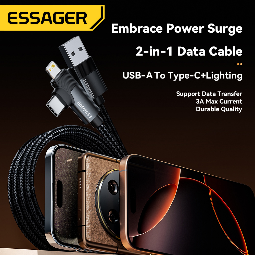 Essager 2-in-1 Right Angle Cab - đánh giá và giá Gaming Console Ipad