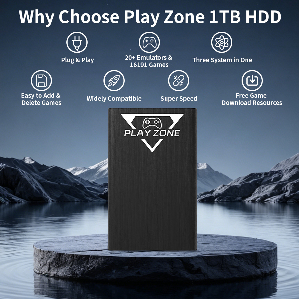 Play Zone 1TB Portable Gaming  - đánh giá và giá Gaming Console Zone