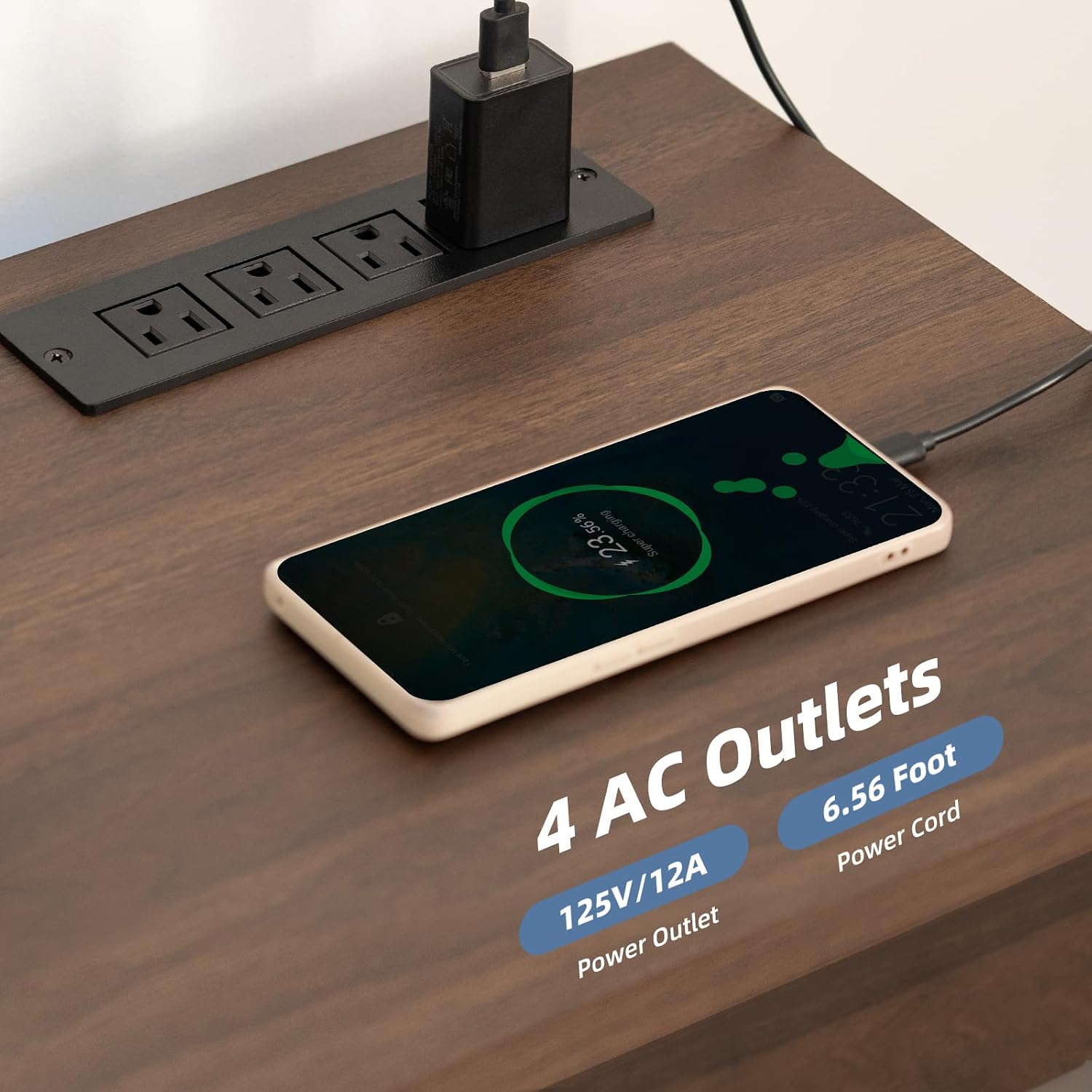 LED TV Stand with Power Outlet - đánh giá và giá Gaming Console Tv Stand