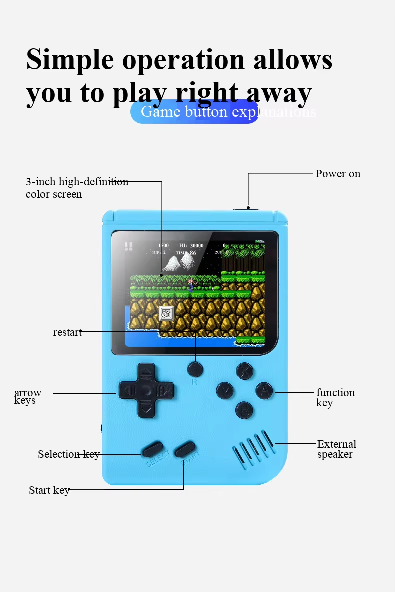 Retro Handheld Games Console B - đánh giá và giá Gaming Console Under 500
