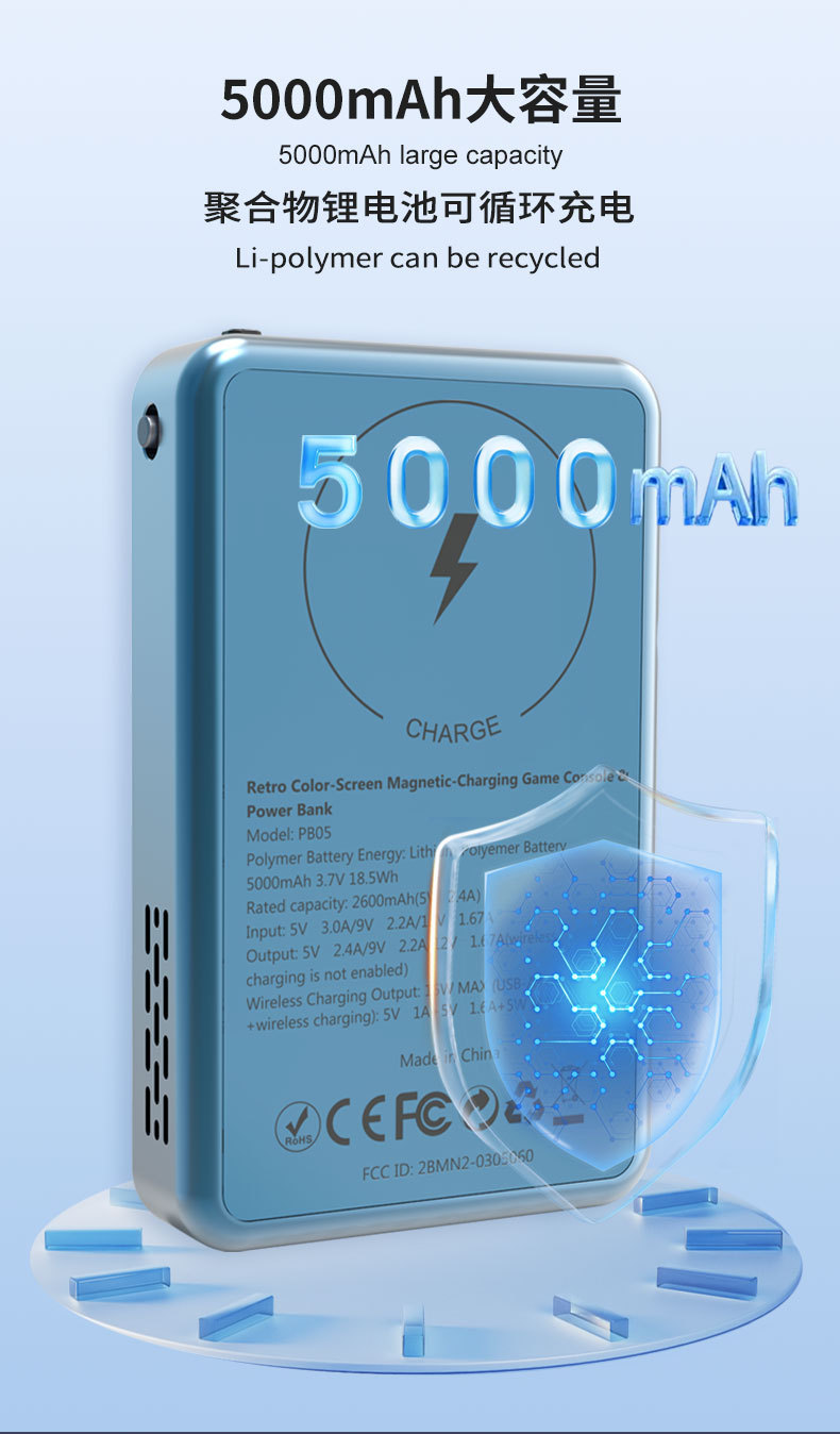 2 in 1 Retro Handheld Game Con - đánh giá và giá Gaming Console Power Bank
