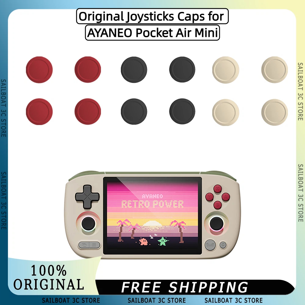 Original Joysticks Caps for AY - đánh giá và giá Gaming Console Ayaneo