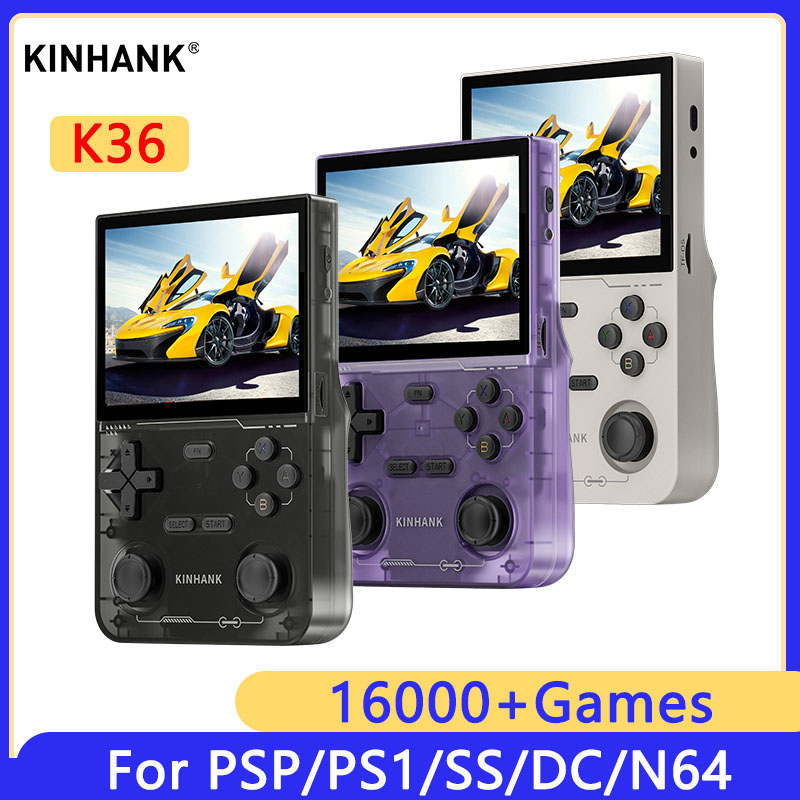 KINHANK K36 Retro Handheld Vid - đánh giá và giá Gaming Console R36 Ultra