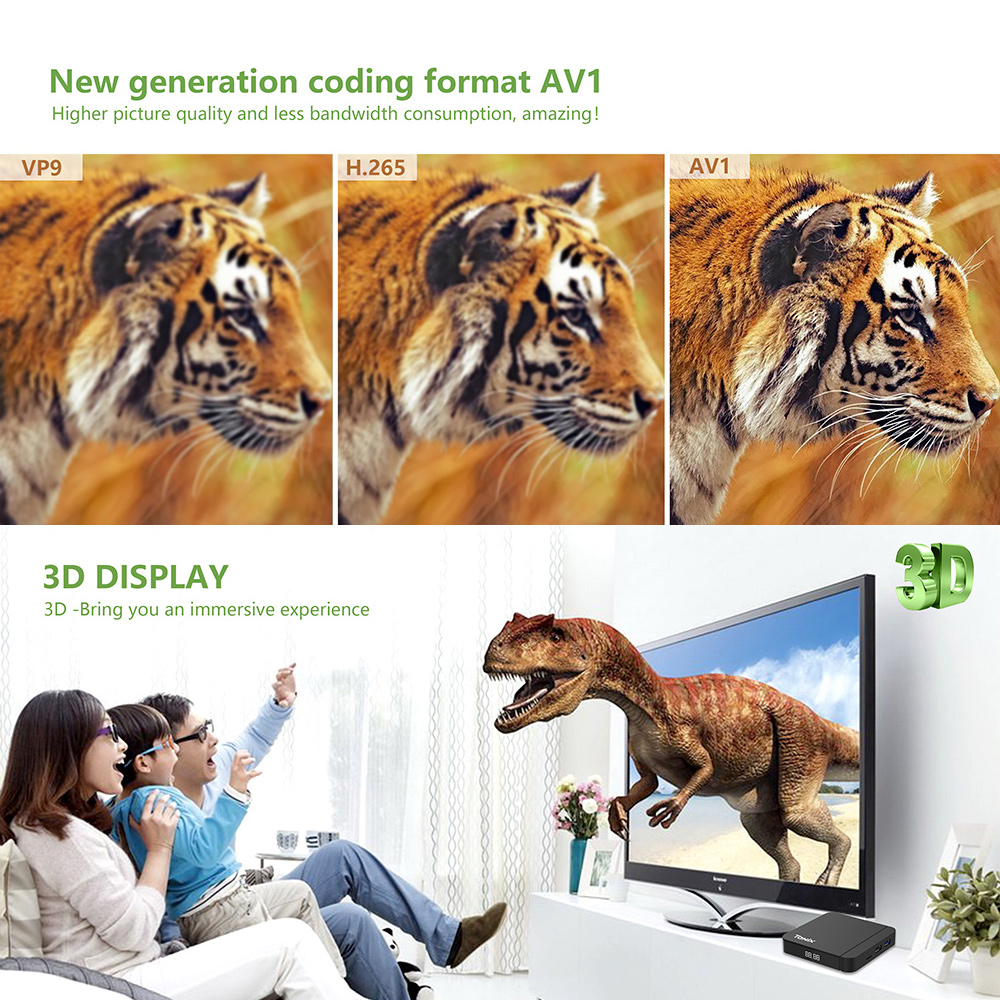Tanix W2 Thông Minh TV Box And - đánh giá và giá Gaming Console Tv Stand