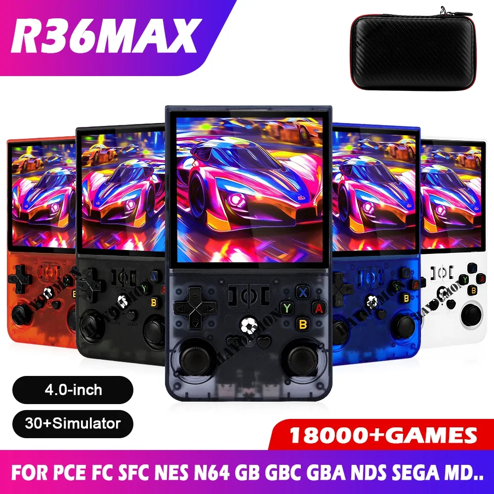 NEW R36MAX Handheld Retro Game - đánh giá và giá Gaming Console R36 Ultra