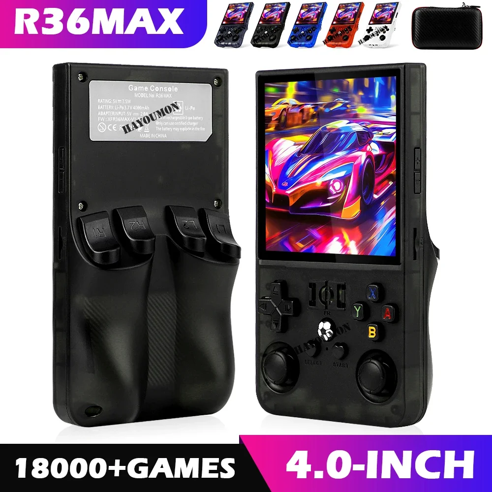NEW R36MAX Handheld Retro Game - đánh giá và giá Gaming Console R36 Ultra