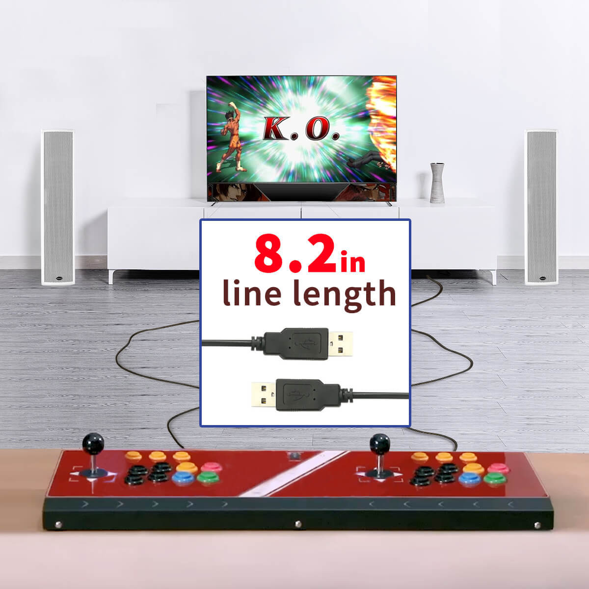 Double arcade stick multiple g - đánh giá và giá Console Gaming Hand