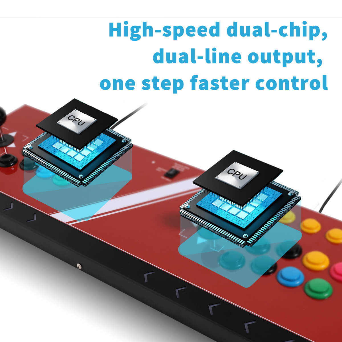 Double arcade stick multiple g - đánh giá và giá Console Gaming Hand