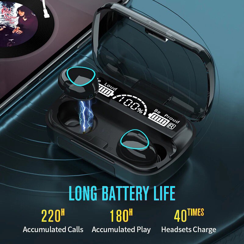 TWS Auriculares Bluetooth Wire - đánh giá và giá Gaming Console Power Bank