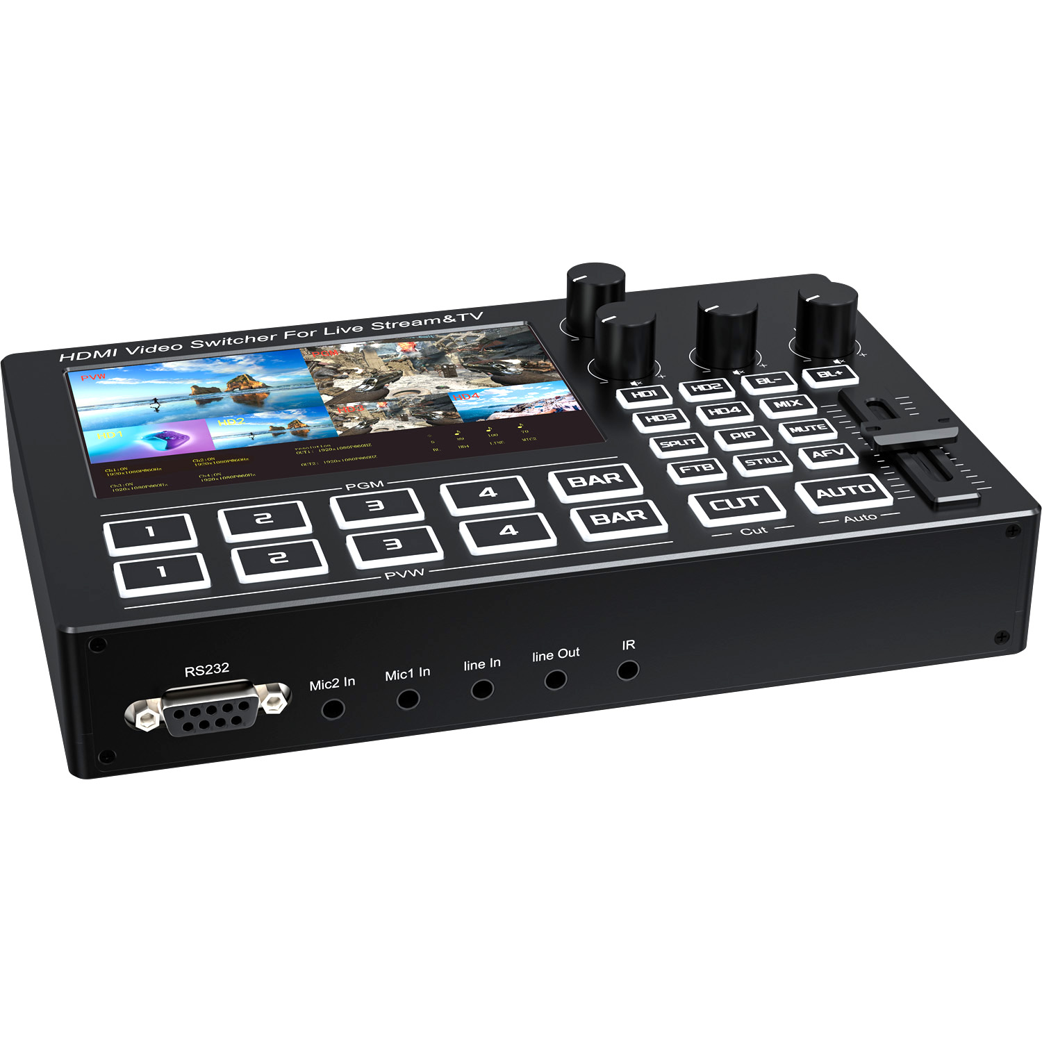 1080P 4 Channel HDMI Live Stre - đánh giá và giá Gaming Console With