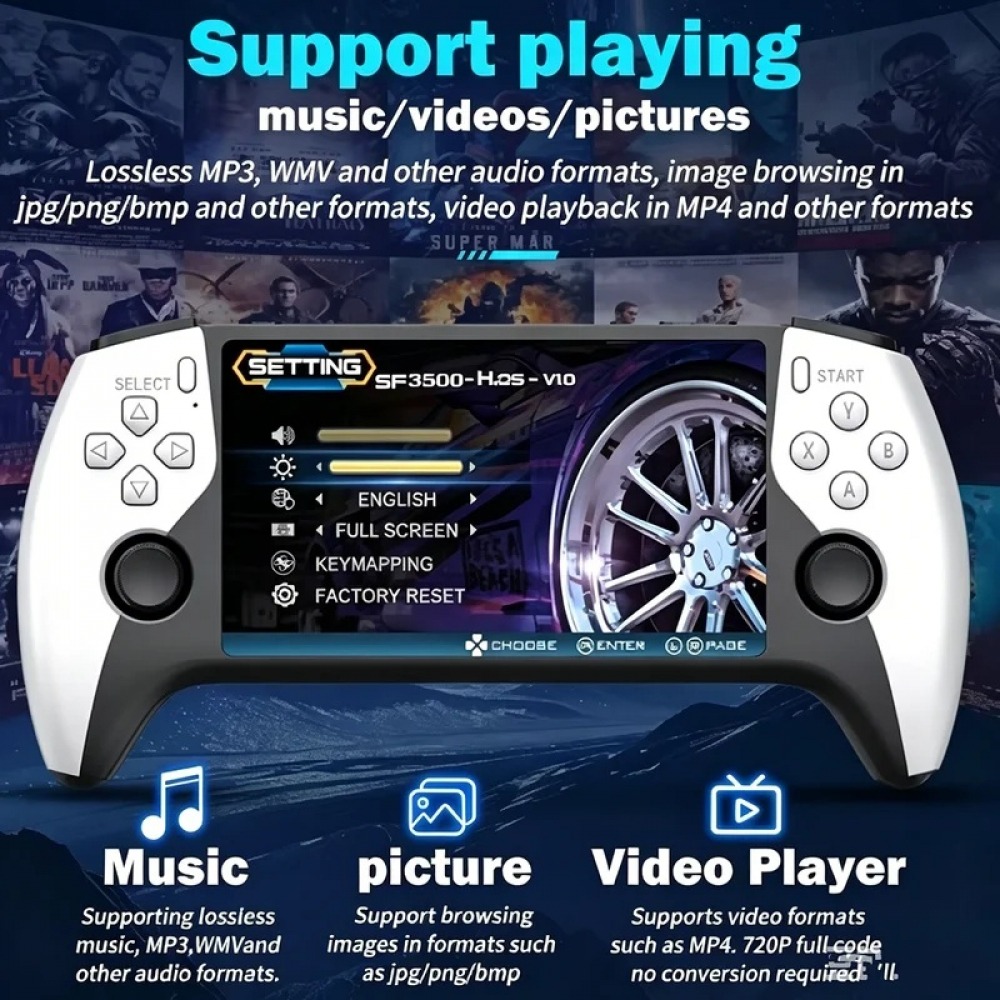 SF3500/Q21 Handheld Game Conso - đánh giá và giá Gaming Console Under 500