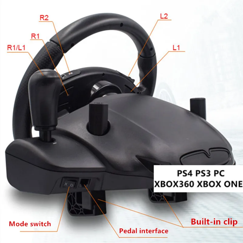 PS 4 3 PC Racing Game Steering - đánh giá và giá Gaming Console Car