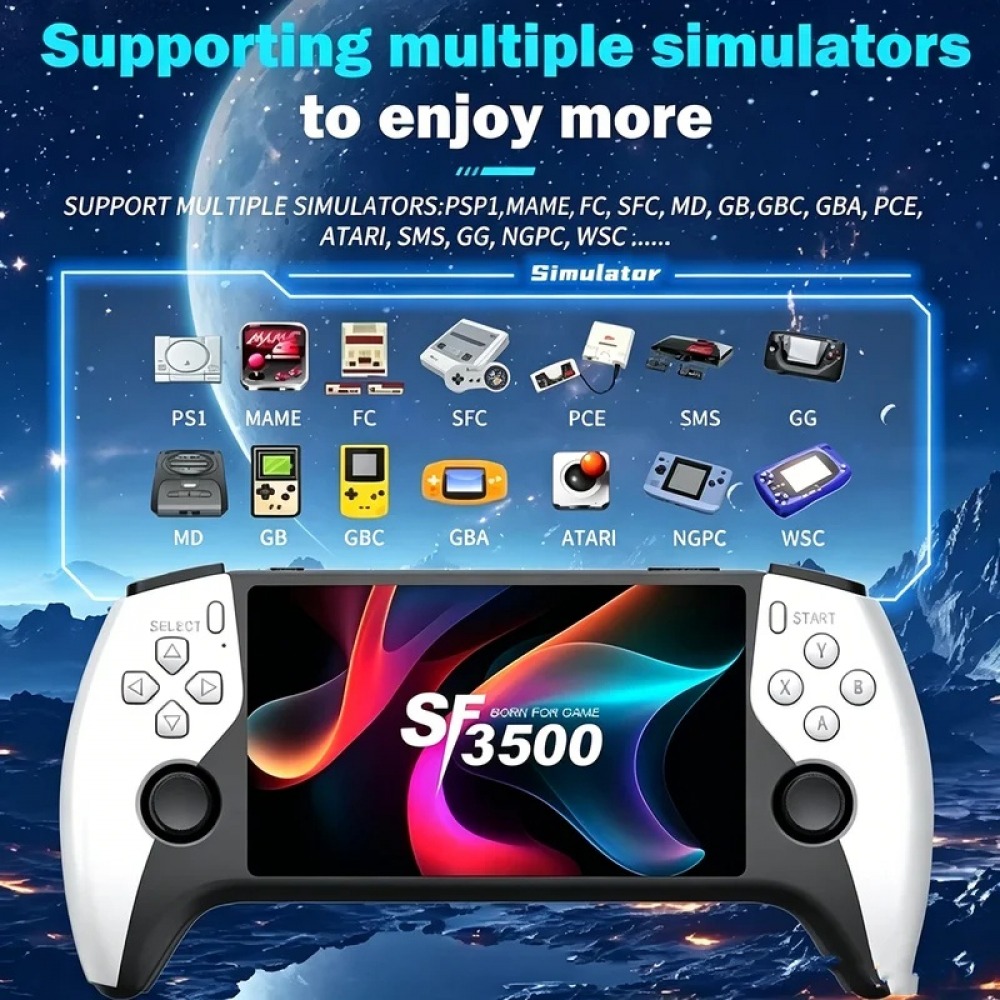 SF3500 5 inch Handheld Game Co - đánh giá và giá Gaming Console Deals